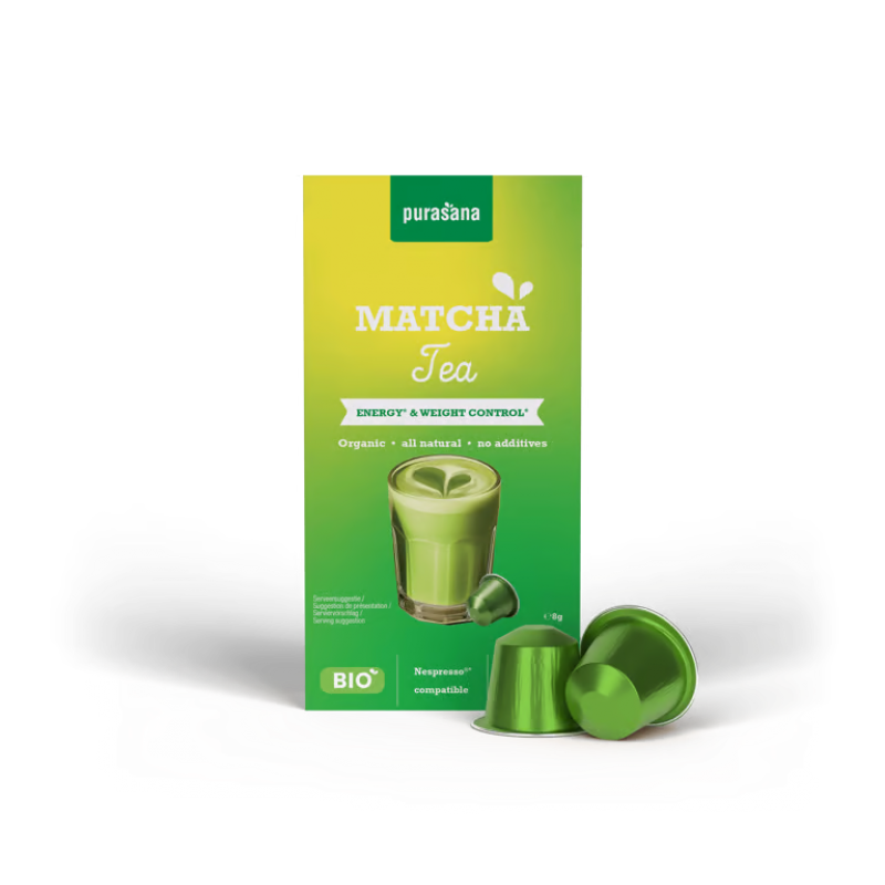 Instant Matcha Groene Thee Capsules 16 x 1 g