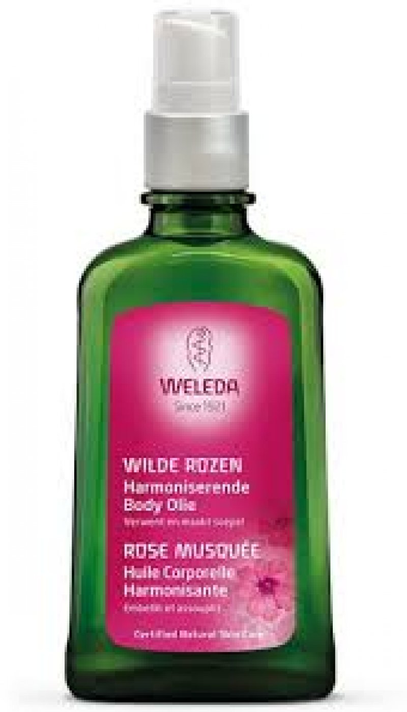 wilde roze harmoniserende body olie 100 ml 