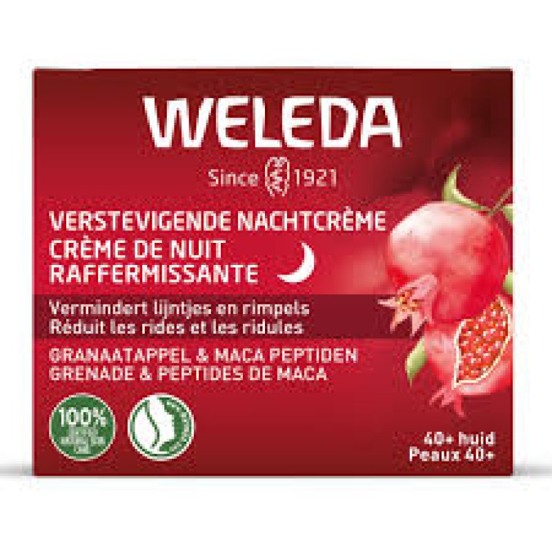 Verstevigende nachtcreme granaatappel nieuw