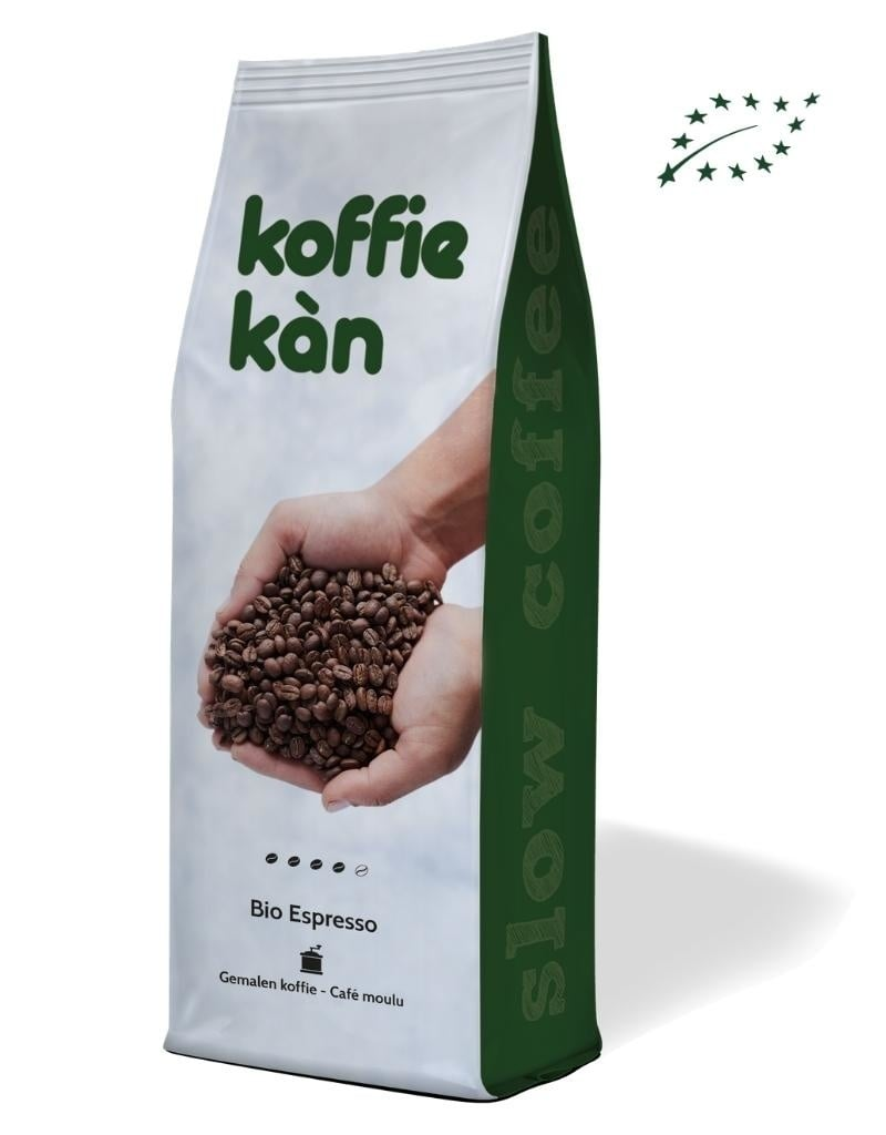 Bio Espresso gemalen koffie 250 Gr