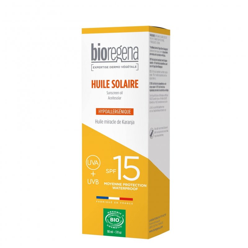 Huile solaire (sunscreen oil) 15SPF