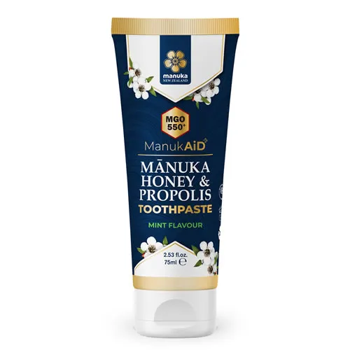 Manukaid manuka honey & propolis tandpasta 