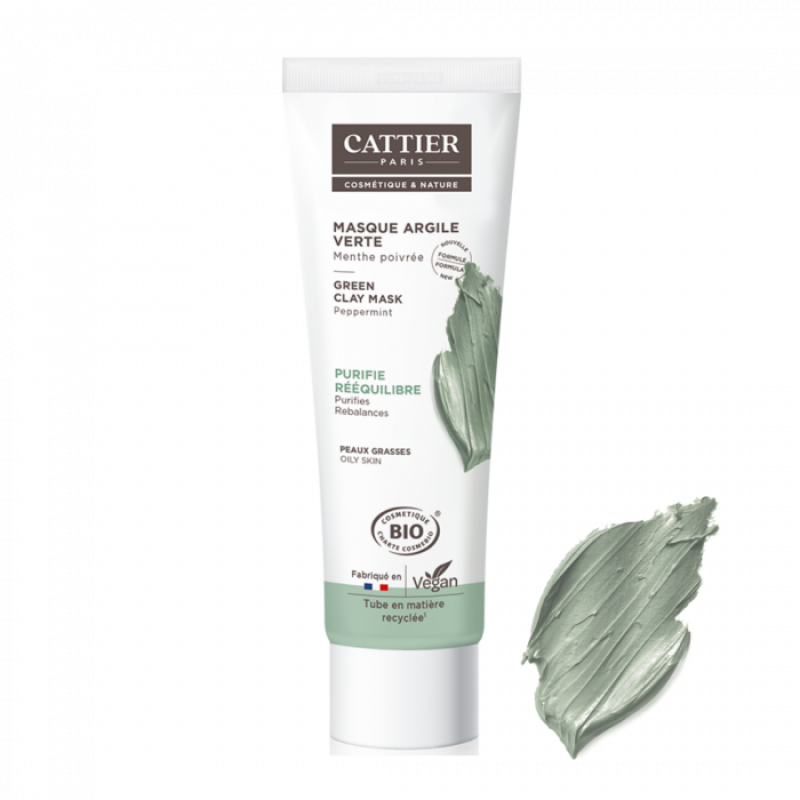 klei masker groen (cadeau)