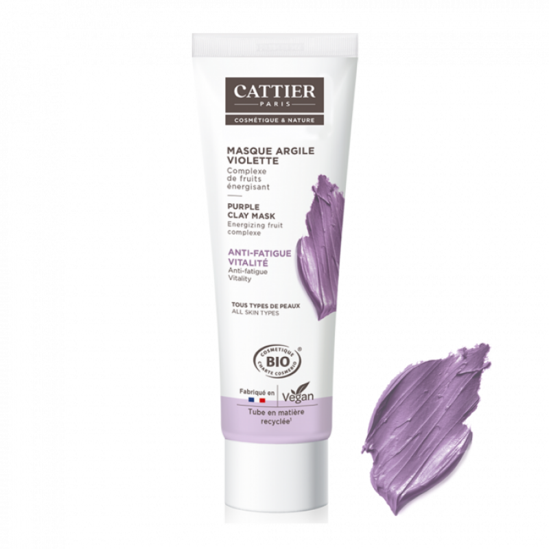 klei masker paars