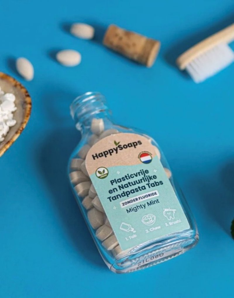 Tandpasta Tabs Zonder Fluoride | Mighty Mint