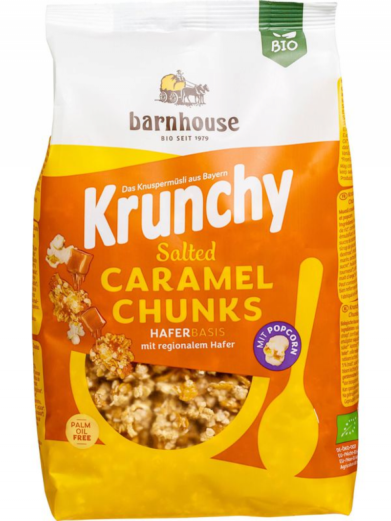 Krunchy chunks caramel 500g 