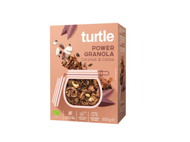 Power granola nut&seed choco 350g glutenvrij 