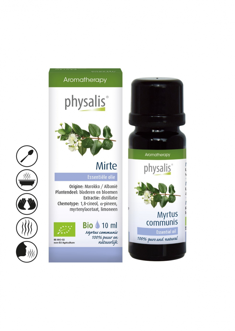 Etherische olie: Mirte
