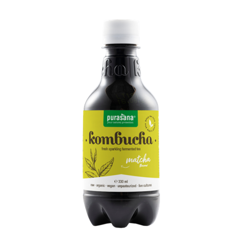 kombucha matcha smaak 