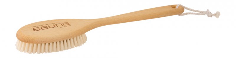 saunaborstel van beuken en zijde (ECO)(art1450)