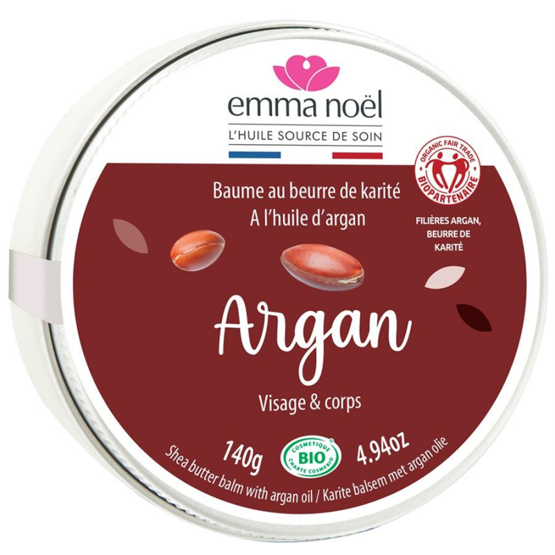 EMMA NOËL Karitebalsem arganolie 150 ml Herstelt de opperhuid