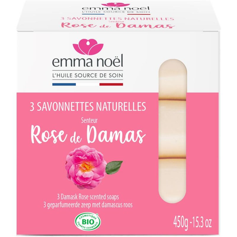 Zeep rose Damas 3 x 150g