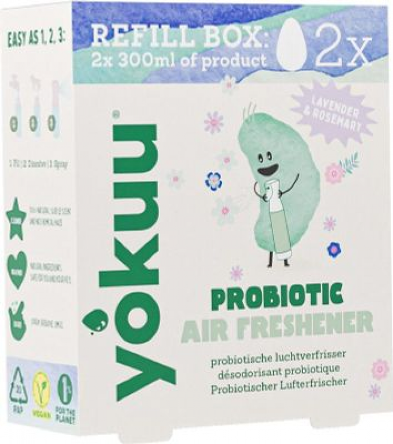 Luchtverfrisser  Lavendel & Rozemarijn refill x2
